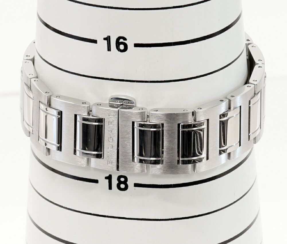 Bvlgari Bvlgari Bvlgari White Dial Bvlgari Bvlgari Automatic Watch BB38SSAUTO Metal Automatic BB38SSAUTO DUTY FREE for USA Size ONE SIZE - 4 Thumbnail
