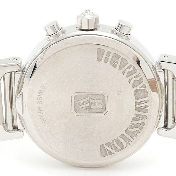 Harry Winston Harry Winston Harry Winston White Gold Premier Chronograph Watch 200UCQ32WLWD Calfskin Quartz 200UCQ32WLWD DUTY FREE for USA Size ONE SIZE - 3 Thumbnail