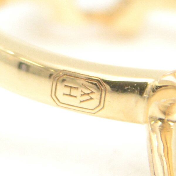 Harry Winston Harry Winston Harry Winston 18K Yellow Gold HW Ring Diamond Pendant Leather Pendant DUTY FREE for USA Size ONE SIZE - 5 Thumbnail