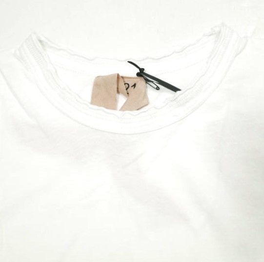 Other Other N°21 Logo Print Cotton Sleeveless T-shirt Cotton T-Shirts 22SW-F101-4203 DUTY FREE for USA Size ONE SIZE - 5 Thumbnail