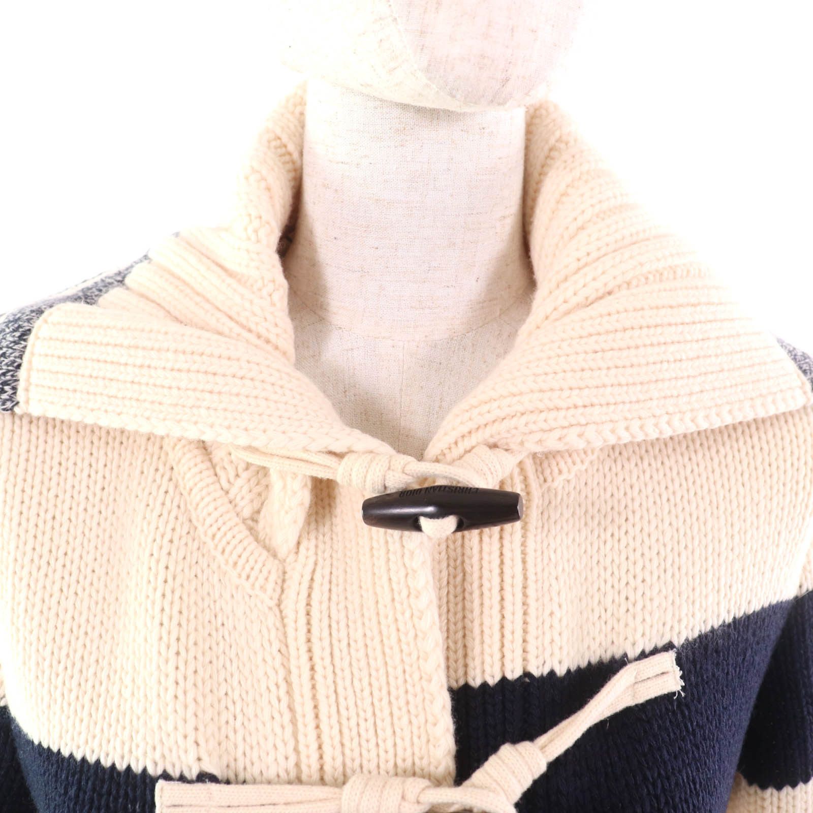 Dior Dior Christian Dior Duffel coat Knit Coat Cotton Outerwear 144M01AM318 DUTY FREE for USA Size ONE SIZE - 4 Thumbnail