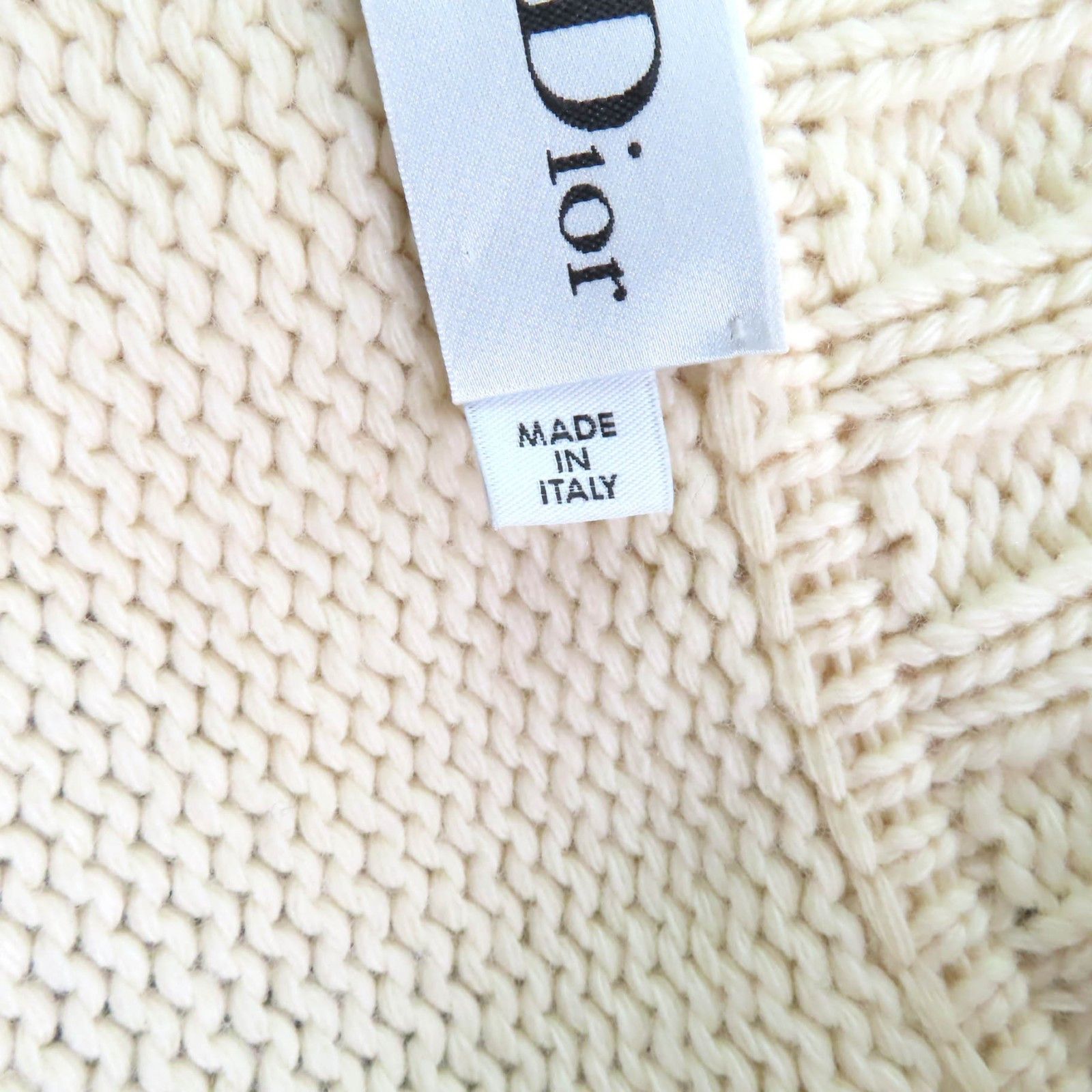 Dior Dior Christian Dior Duffel coat Knit Coat Cotton Outerwear 144M01AM318 DUTY FREE for USA Size ONE SIZE - 9 Thumbnail