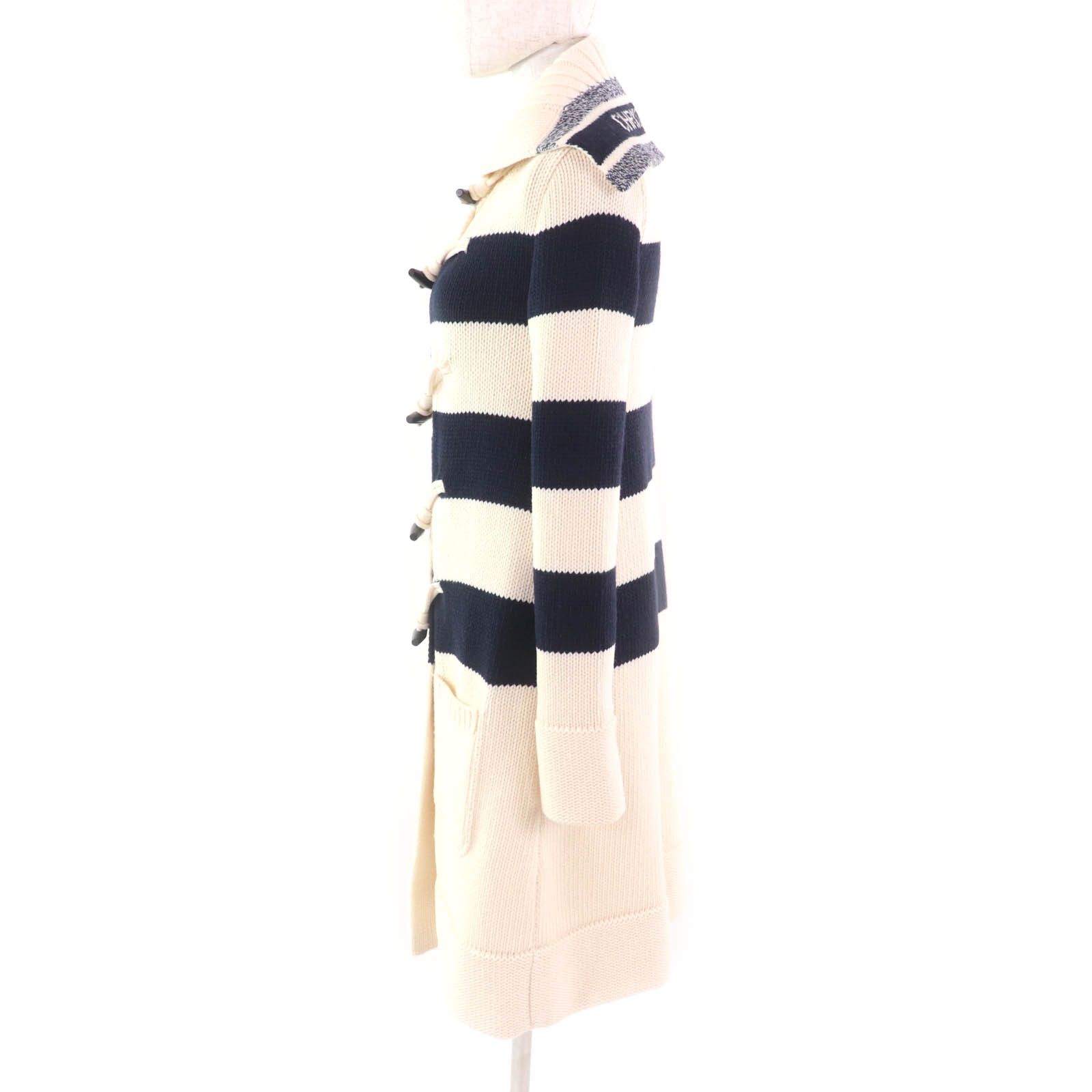 Dior Dior Christian Dior Duffel coat Knit Coat Cotton Outerwear 144M01AM318 DUTY FREE for USA Size ONE SIZE - 2 Thumbnail
