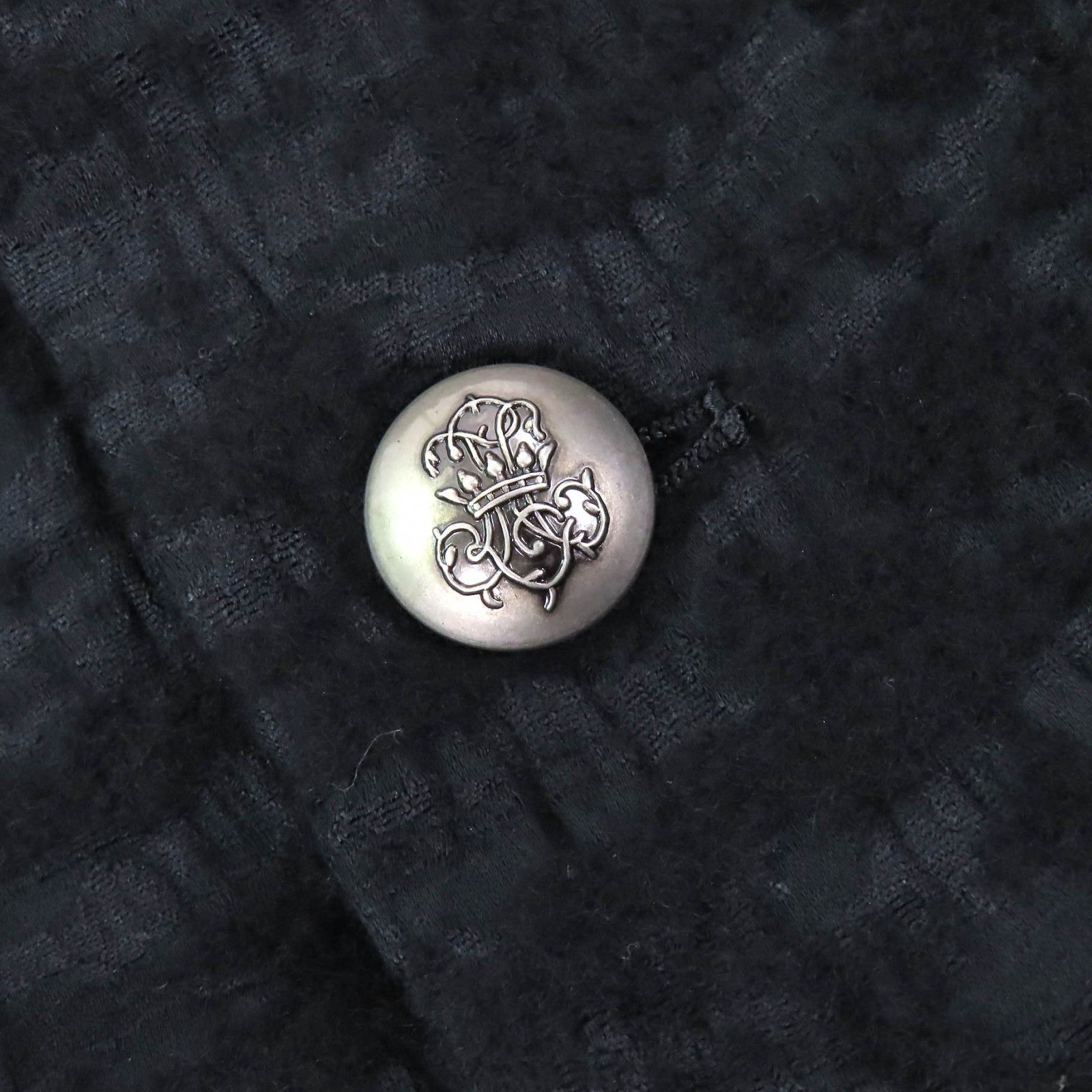 Other Other BLAMINK Design button Jacquard Rayon Jacket Others Tops 7925-299-0340 DUTY FREE for USA Size ONE SIZE - 6 Thumbnail
