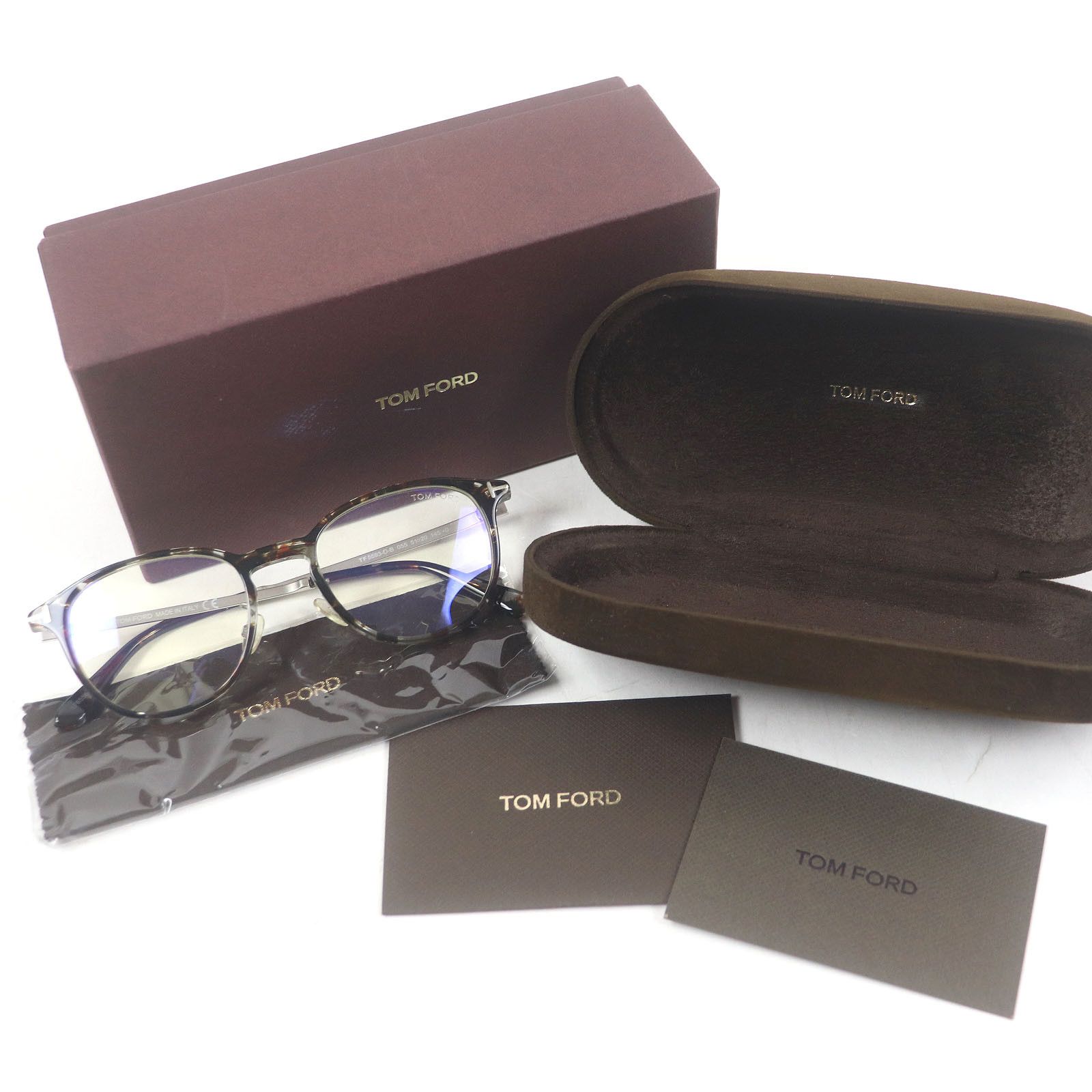 Tom Ford Tom Ford TOM FORD Glasses Plastic Glasses TF5593 DUTY FREE for USA Size ONE SIZE - 2 Thumbnail