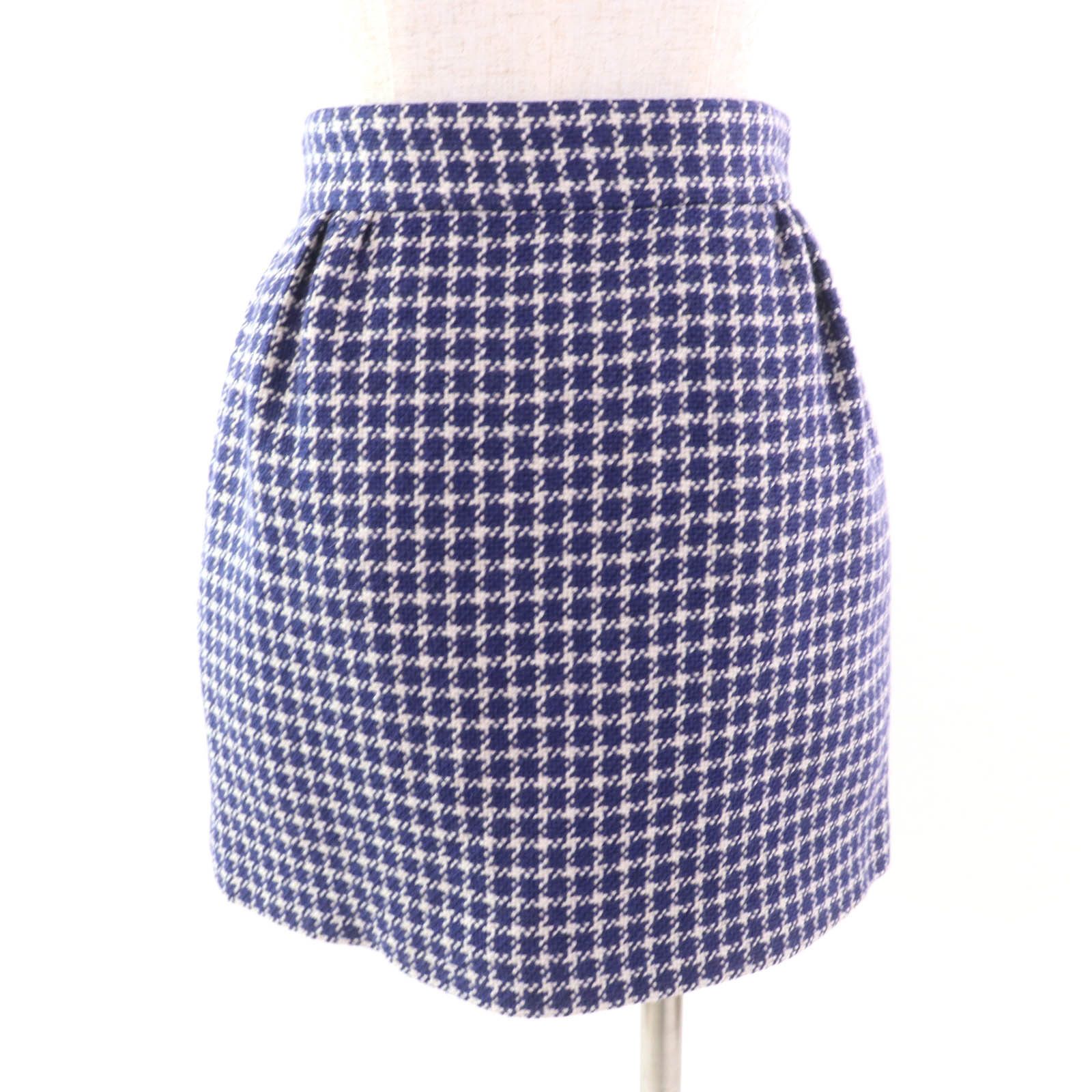 Miu Miu Miu Miu Miu Miu Mini skirt Wool Skirt Natural Material Skirts MG1569 DUTY FREE for USA Size ONE SIZE - 4 Thumbnail