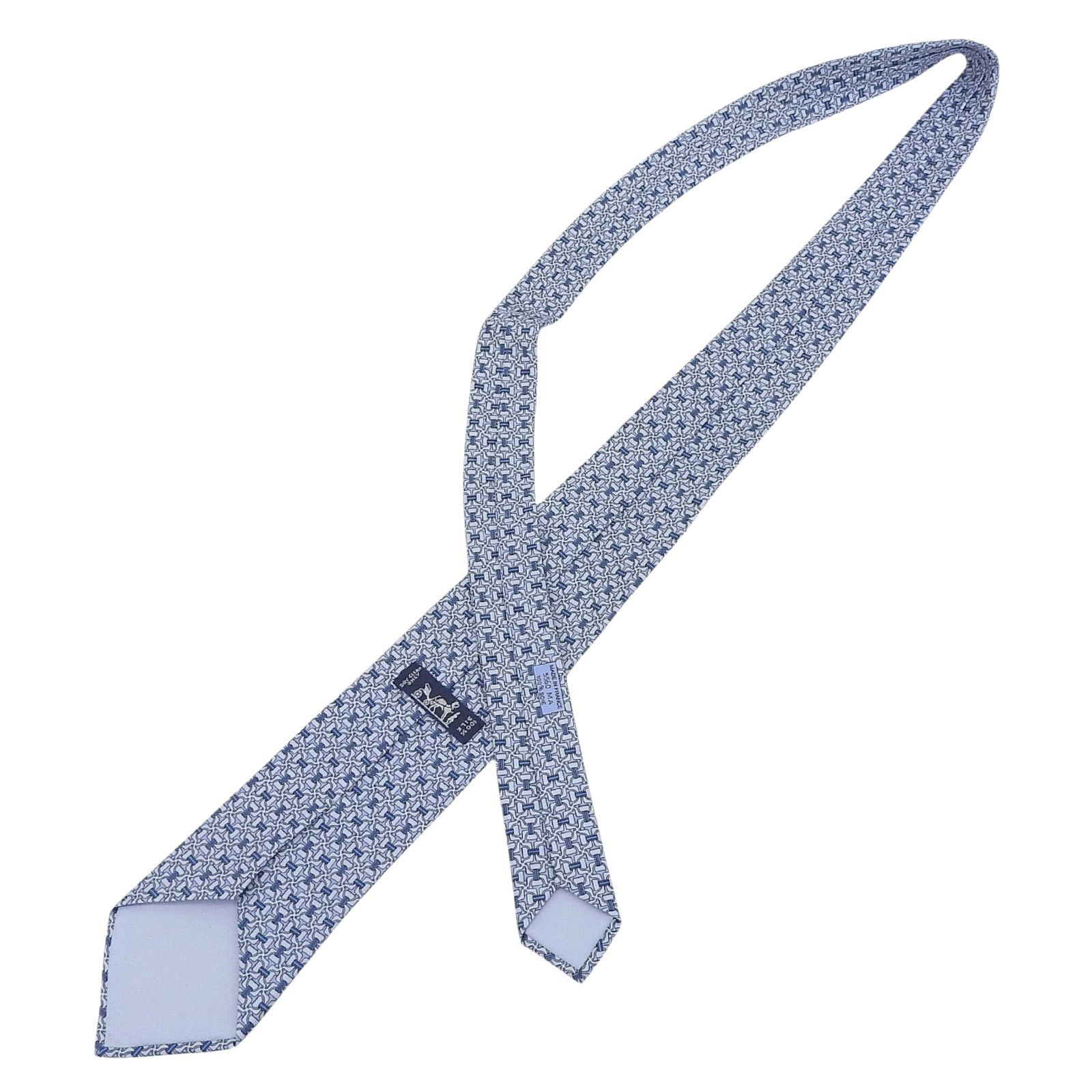 Hermes Hermes Hermes Clavat Chaine d'Ancre Silk Tie Others Necktie DUTY FREE for USA Size ONE SIZE - 5 Thumbnail