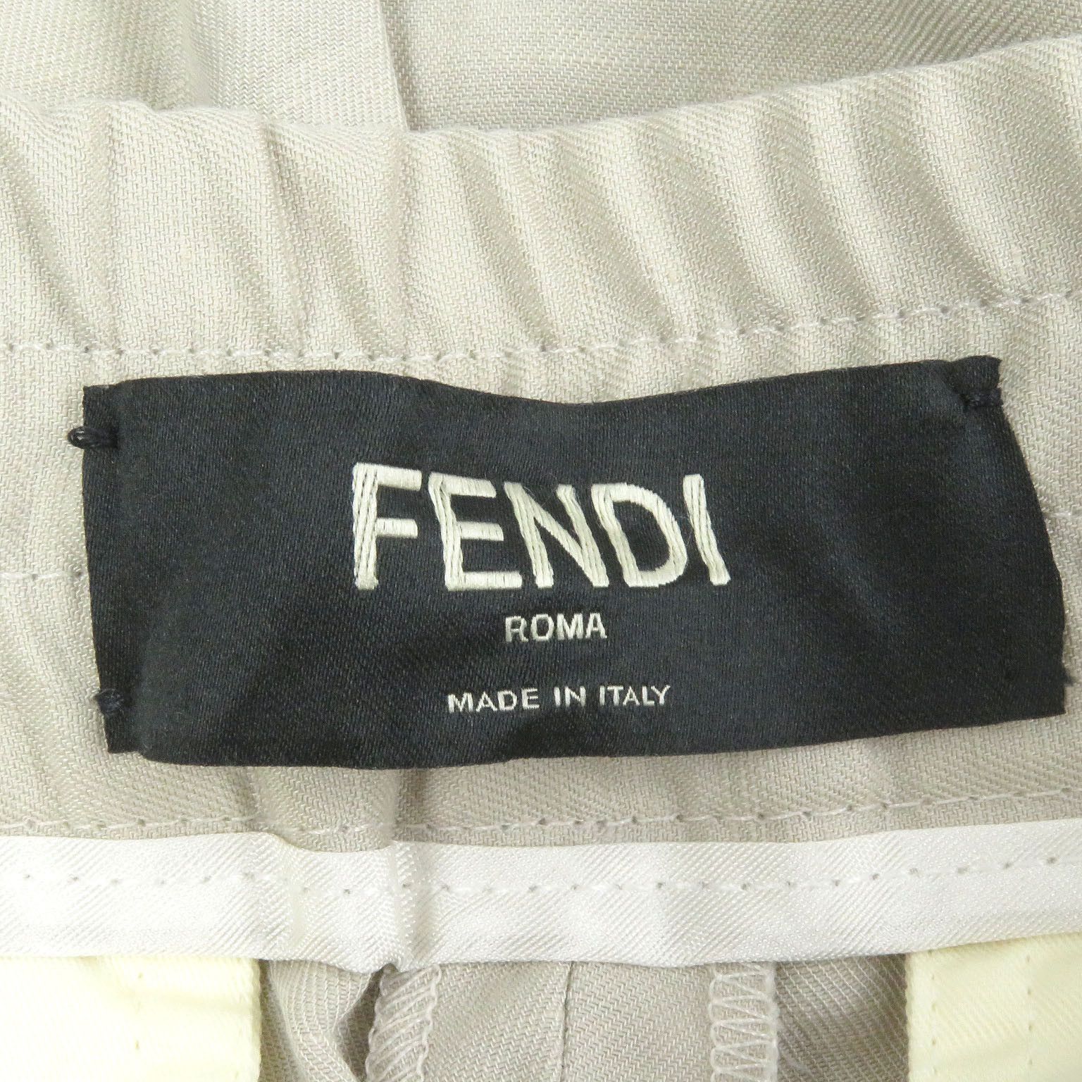 Fendi Fendi Fendi FB0779 Kinari linen shorts Natural Material Pants FB0779 DUTY FREE for USA Size ONE SIZE - 6 Thumbnail