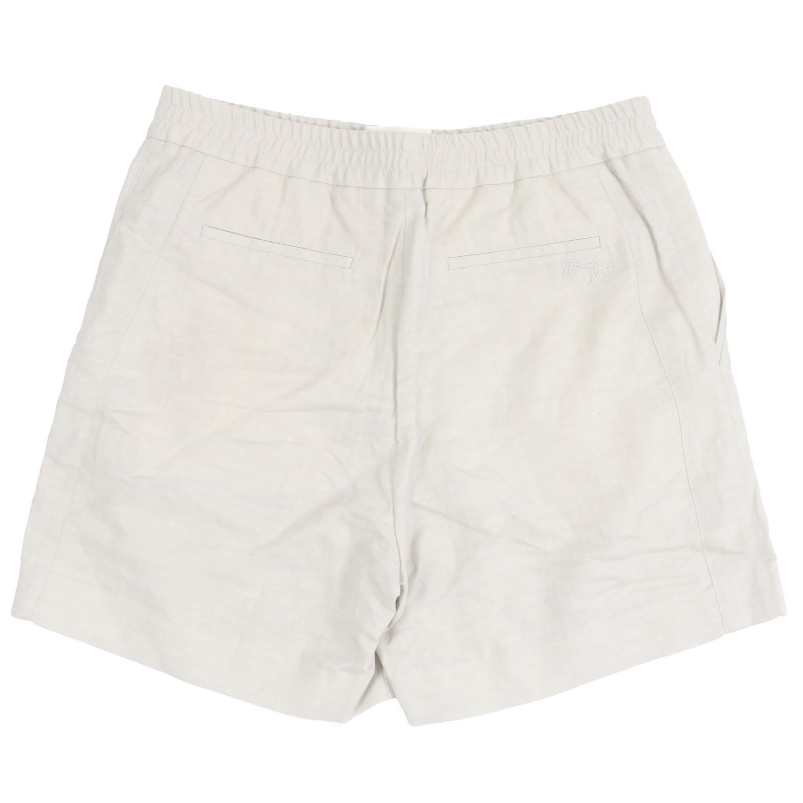 Fendi Fendi Fendi FB0779 Kinari linen shorts Natural Material Pants FB0779 DUTY FREE for USA Size ONE SIZE - 2 Thumbnail