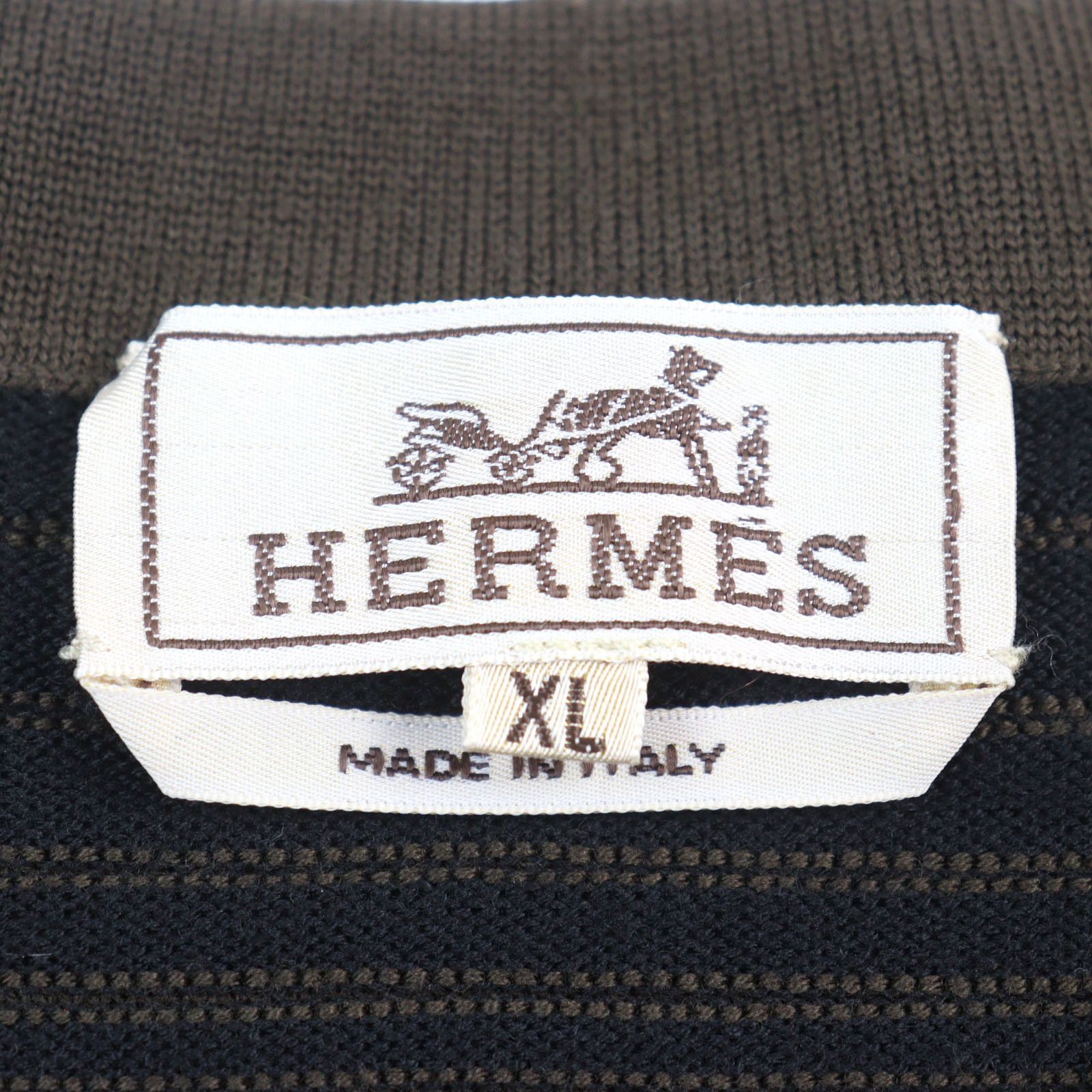 Hermes Hermes Hermes Knit Wool Knitwear Cotton Tops DUTY FREE for USA Size ONE SIZE - 6 Thumbnail
