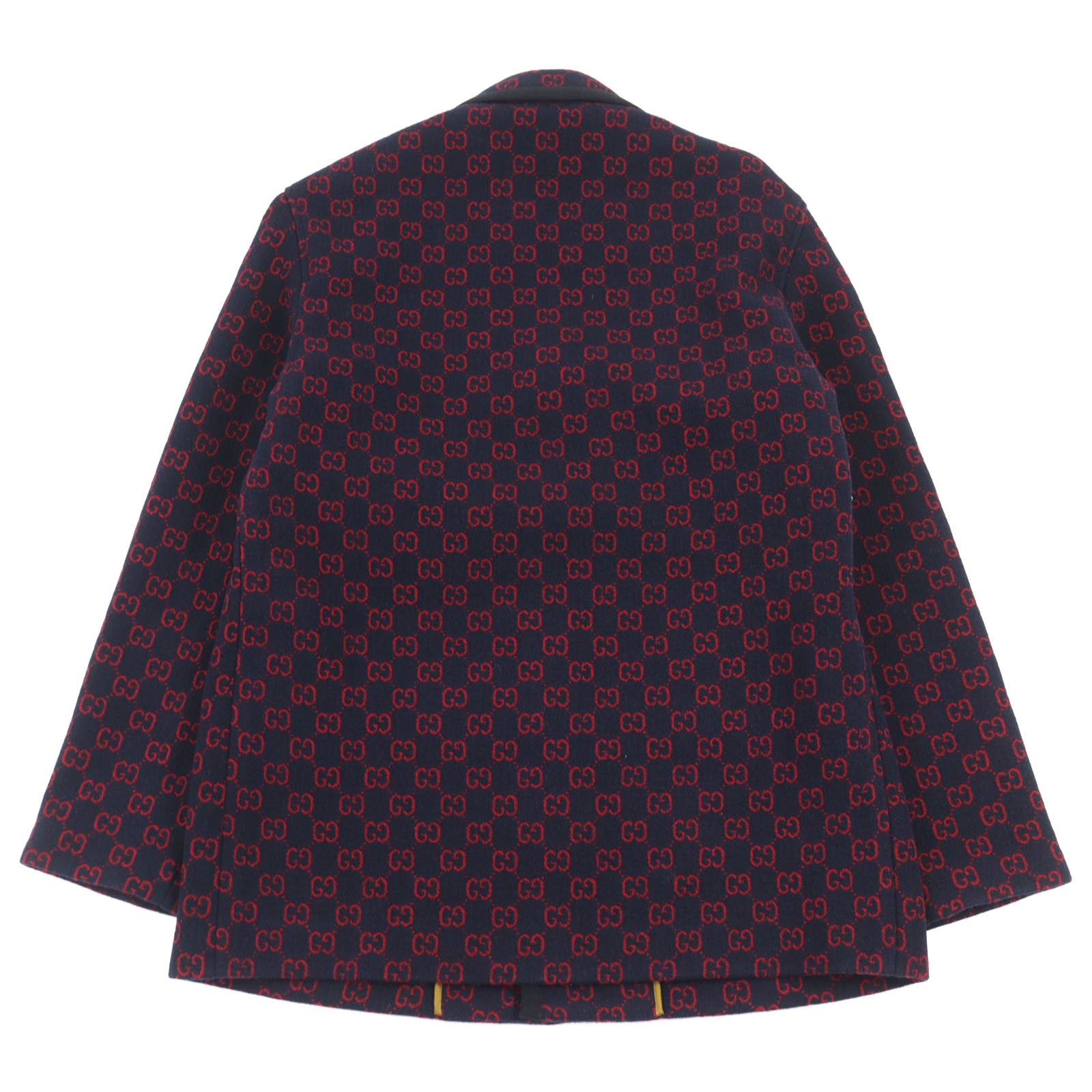 Gucci Gucci Gucci GG jacquard wool coat Others Outerwear 597911 DUTY FREE for USA Size ONE SIZE - 4 Thumbnail