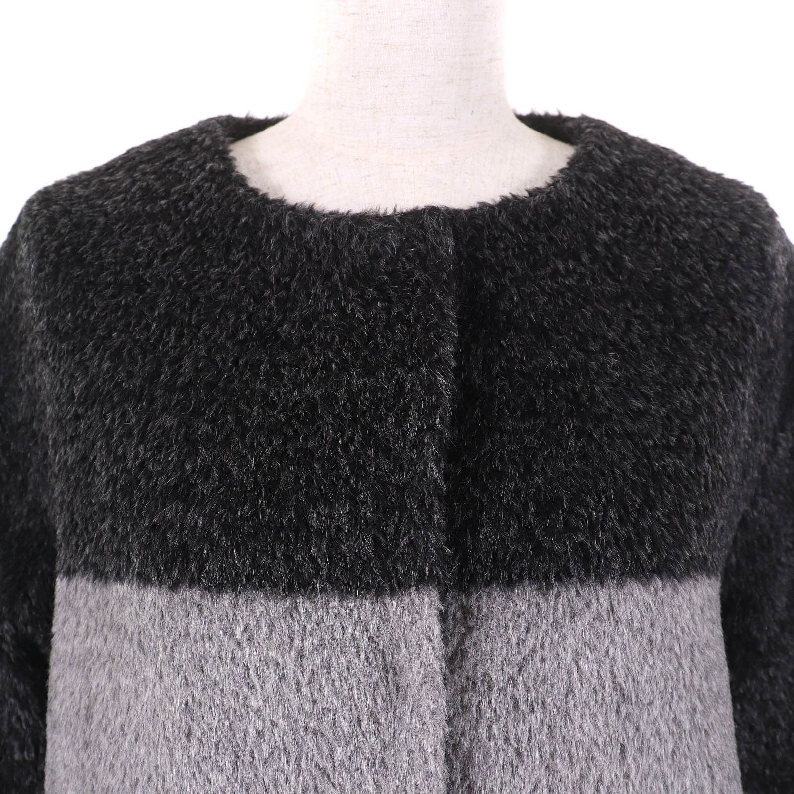 Max Mara MaxMara MaxMara STUDIO alpaca coat Natural Material Outerwear DUTY FREE for USA Size ONE SIZE - 4 Thumbnail