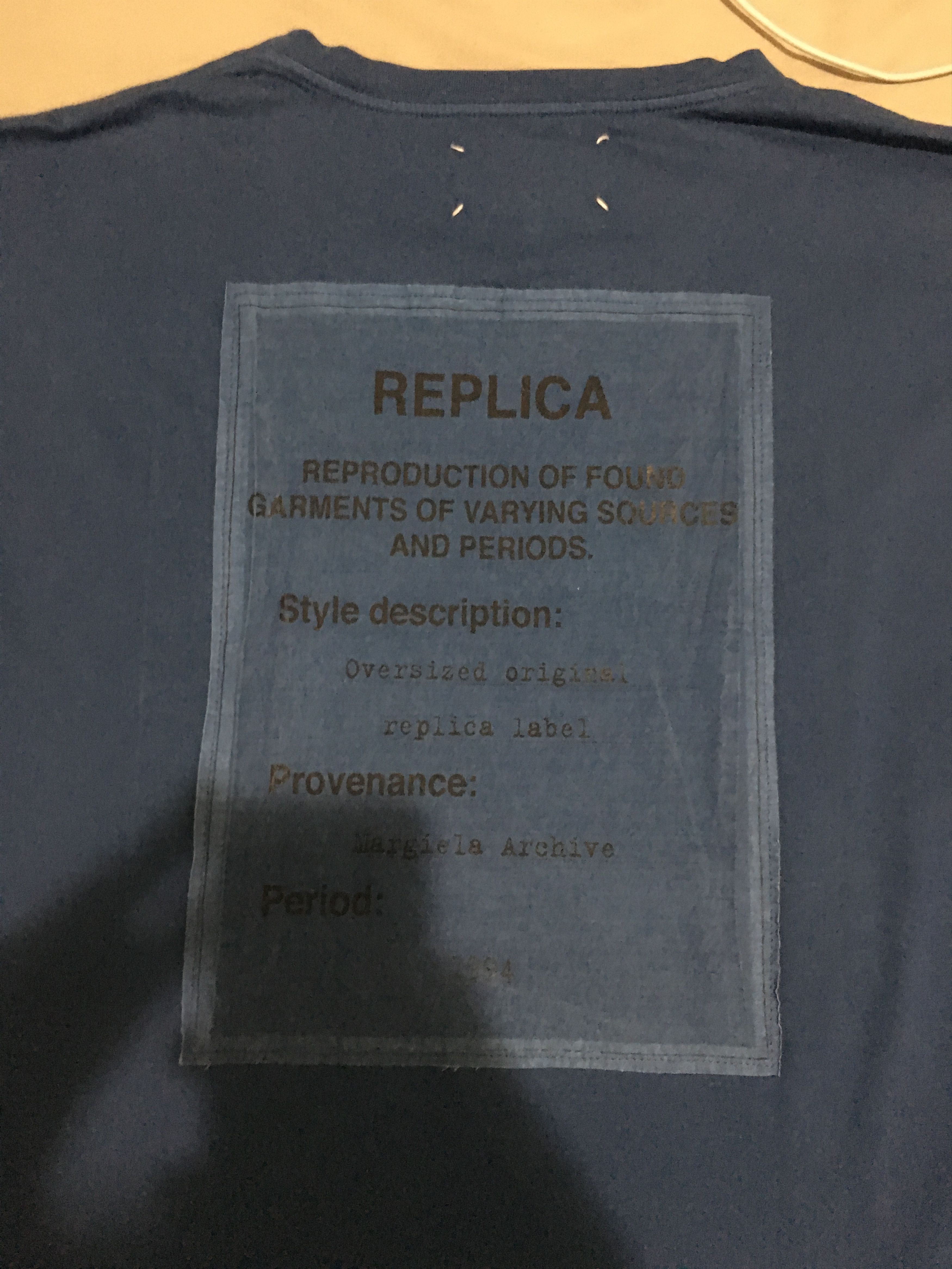 Maison Margiela Maison Margiela Replica Patch T-Shirt | Grailed