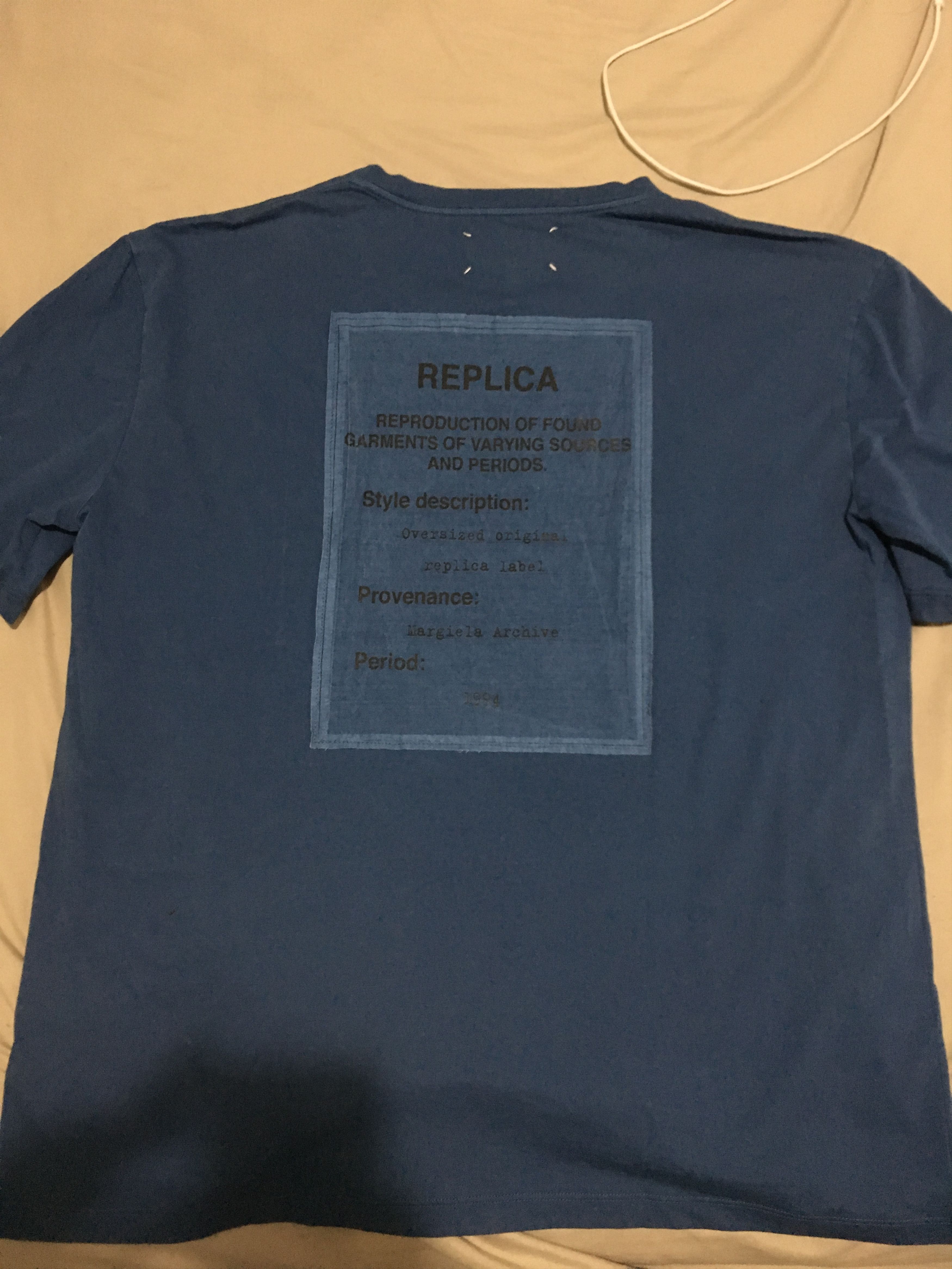 Maison Margiela Maison Margiela Replica Patch T-Shirt | Grailed