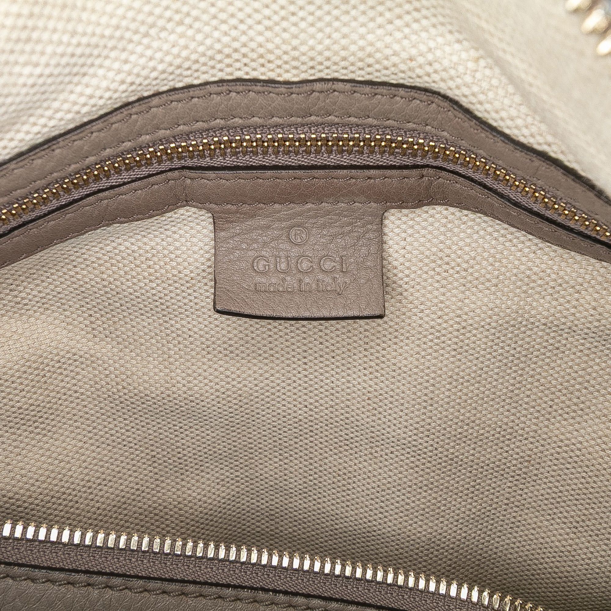 Gucci Gucci Medium Pebbled Calfskin Soho Boston Bag Size ONE SIZE - 5 Thumbnail