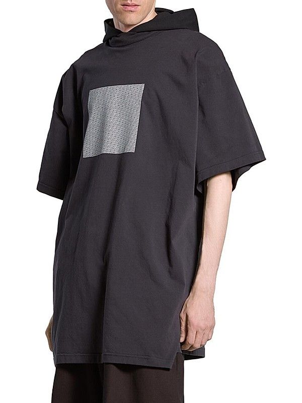 Balenciaga Text Block Inside Out Oversized T-Shirt Size US L / EU 52-54 / 3 - 2 Thumbnail