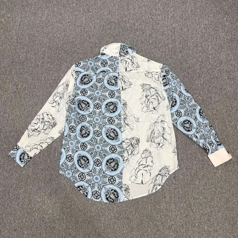 Burberry Burberry Multi-Color Cotton Women's Shirt Size XS / US 0-2 / IT 36-38 - 2 Thumbnail