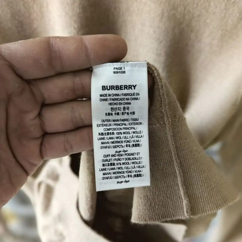 Burberry Burberry Yellow Women's Knit Sweater Size S Size S / US 4 / IT 40 - 5 Thumbnail