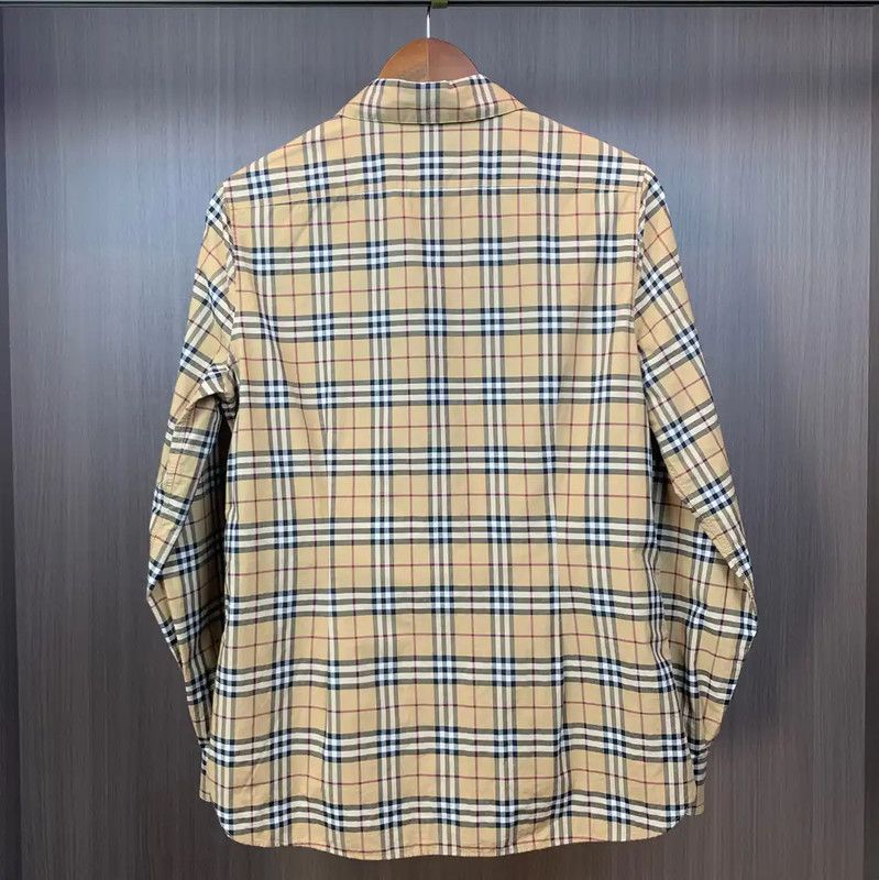 Burberry Burberry Multicolored Cotton Long Sleeve Shirt Size M / US 6-8 / IT 42-44 - 2 Thumbnail