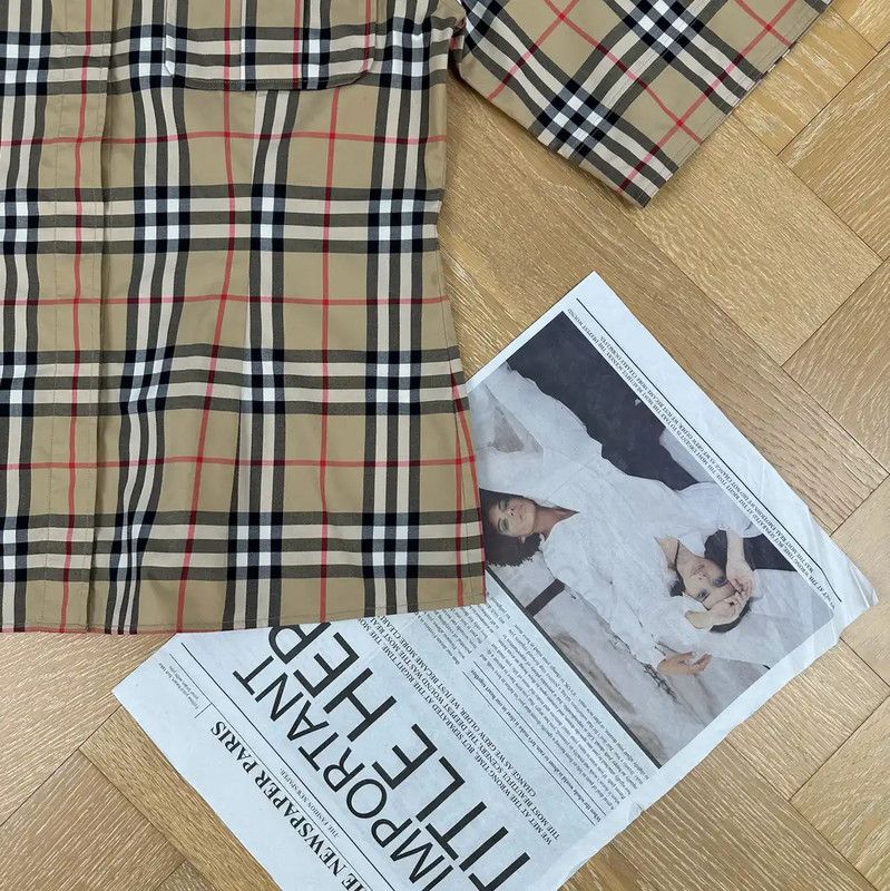 Burberry Burberry Multicolor Checked Women's Shirt Size M / US 6-8 / IT 42-44 - 6 Thumbnail