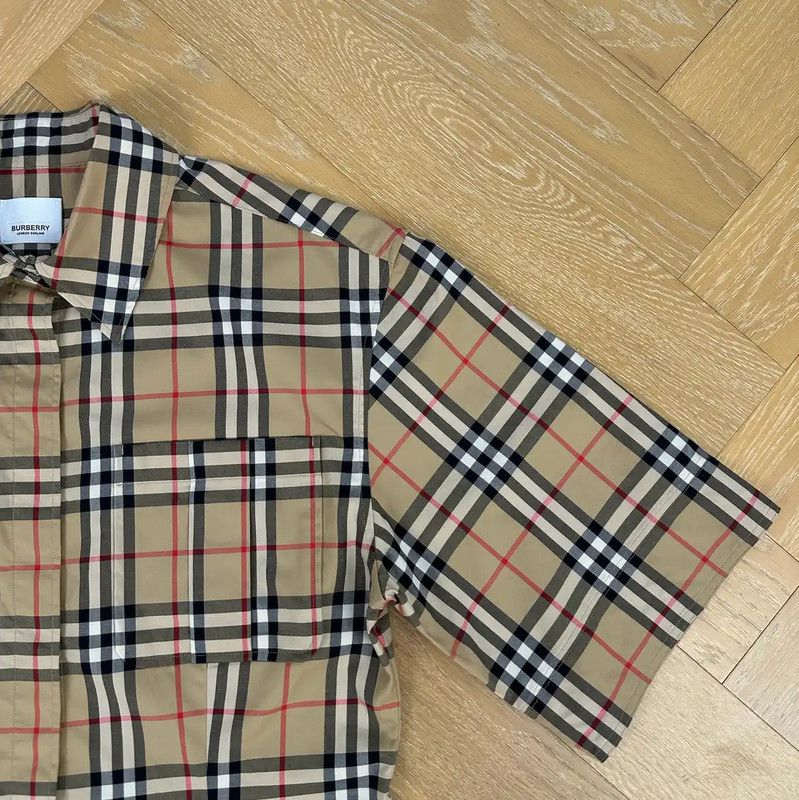Burberry Burberry Multicolor Checked Women's Shirt Size M / US 6-8 / IT 42-44 - 4 Thumbnail