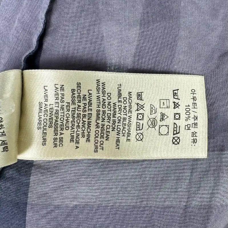 Burberry Burberry Women's Dark Blue Cotton Shirt Size S / US 4 / IT 40 - 6 Thumbnail