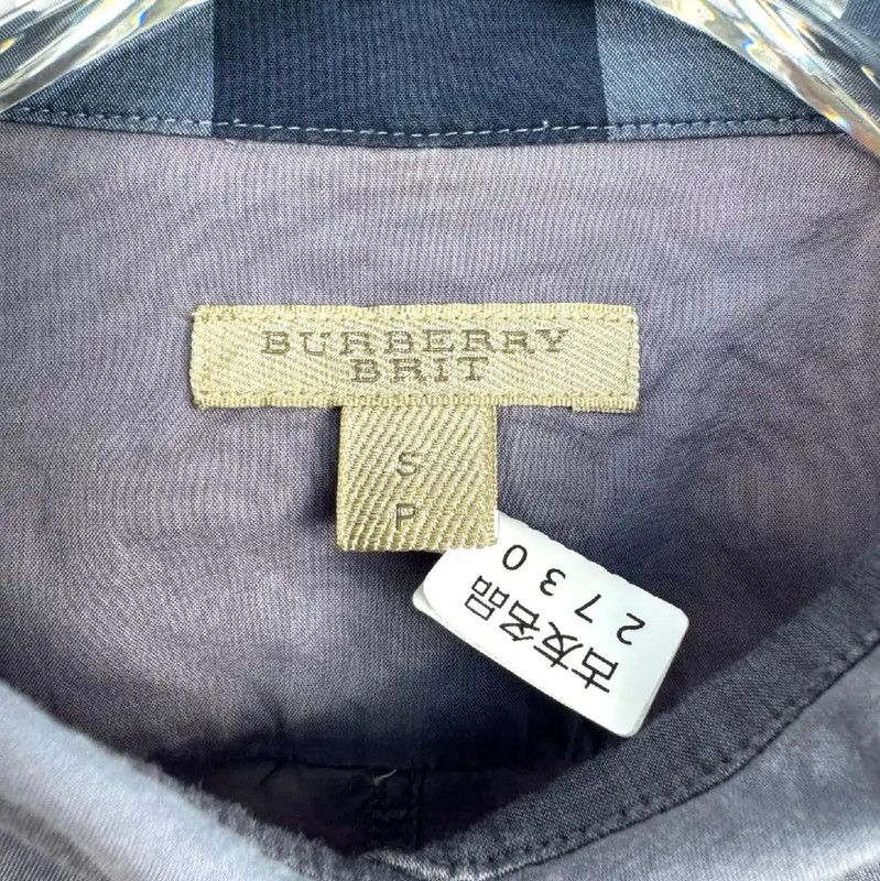 Burberry Burberry Women's Dark Blue Cotton Shirt Size S / US 4 / IT 40 - 4 Thumbnail