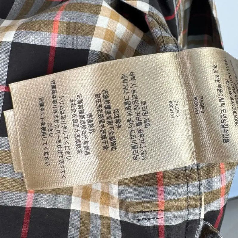 Burberry Burberry Women's Cotton Dress in Dark Brown Size L / US 10 / IT 46 - 3 Thumbnail
