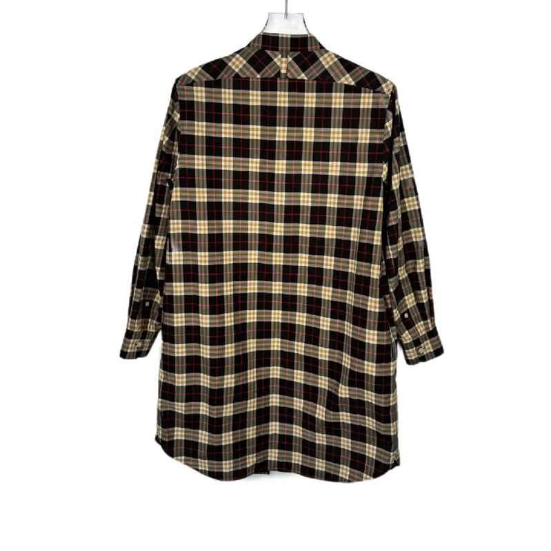 Burberry Burberry Women's Cotton Dress in Dark Brown Size L / US 10 / IT 46 - 2 Thumbnail