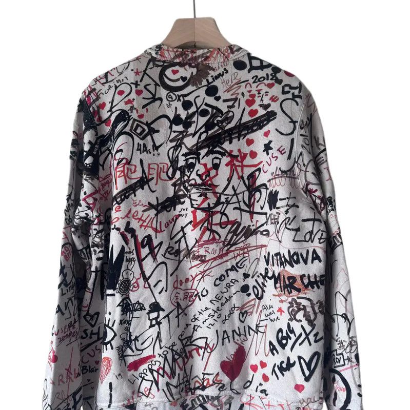 Burberry Burberry Spring Autumn White Logo Sweatshirt Size M / US 6-8 / IT 42-44 - 2 Thumbnail