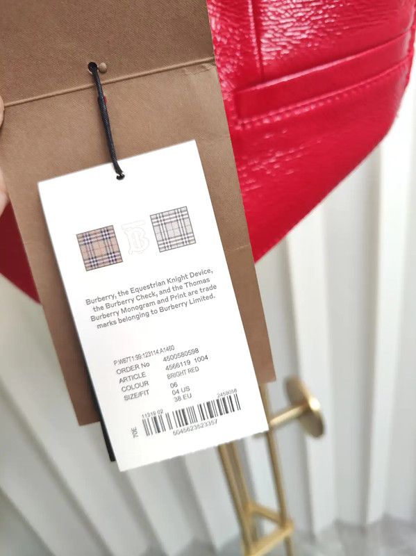 Burberry Burberry Red Jacket for Women - XS Size Size XS / US 0-2 / IT 36-38 - 7 Thumbnail