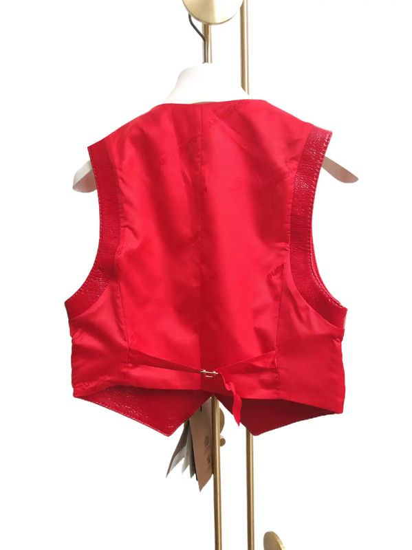 Burberry Burberry Red Jacket for Women - XS Size Size XS / US 0-2 / IT 36-38 - 2 Thumbnail