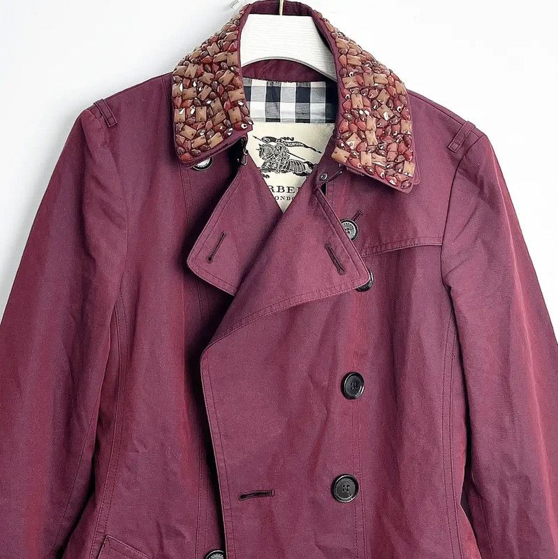 Burberry Burberry Red Ladies Trench Coat Size ONE SIZE - 2 Thumbnail