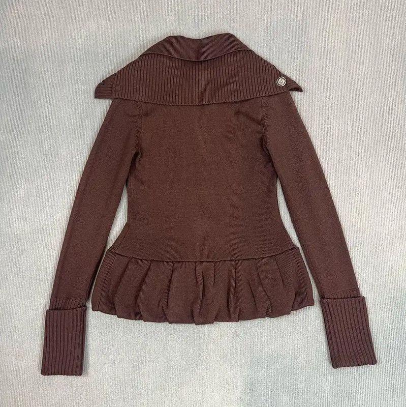 Burberry Burberry Brown Wool Sweater for Women Size S / US 4 / IT 40 - 2 Thumbnail