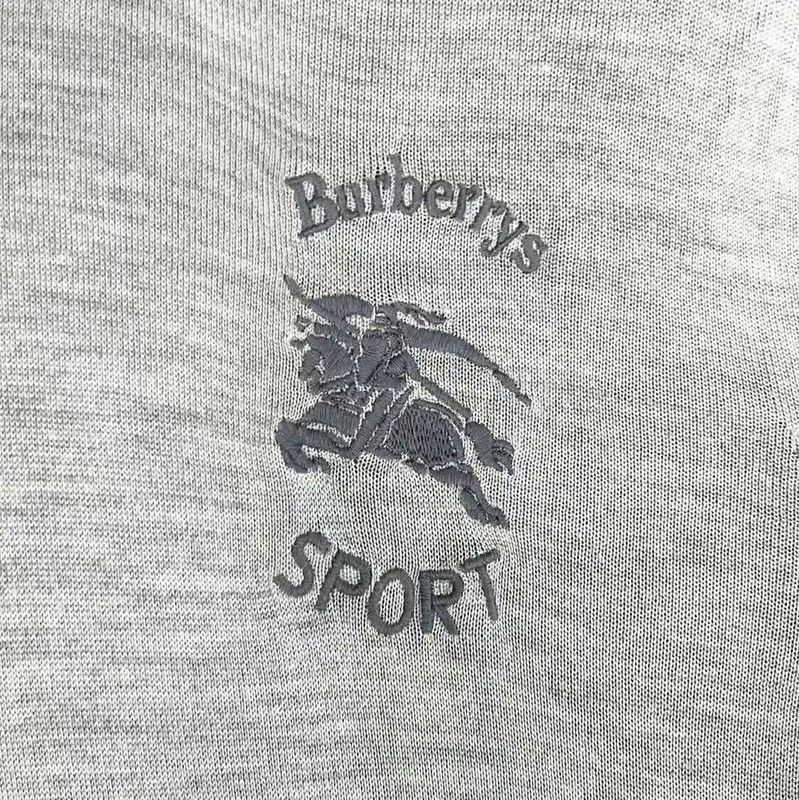 Burberry Burberry Grey Silk Blend Hoodie for Women Size M / US 6-8 / IT 42-44 - 3 Thumbnail