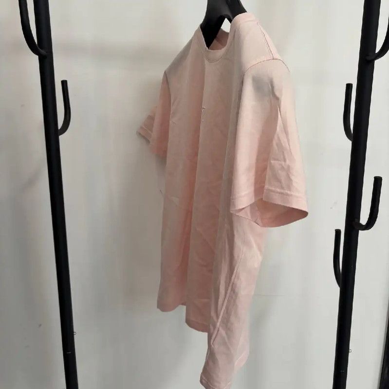 Burberry Burberry Summer Pink Cotton Short Sleeve T-Shirt Size M / US 6-8 / IT 42-44 - 3 Thumbnail