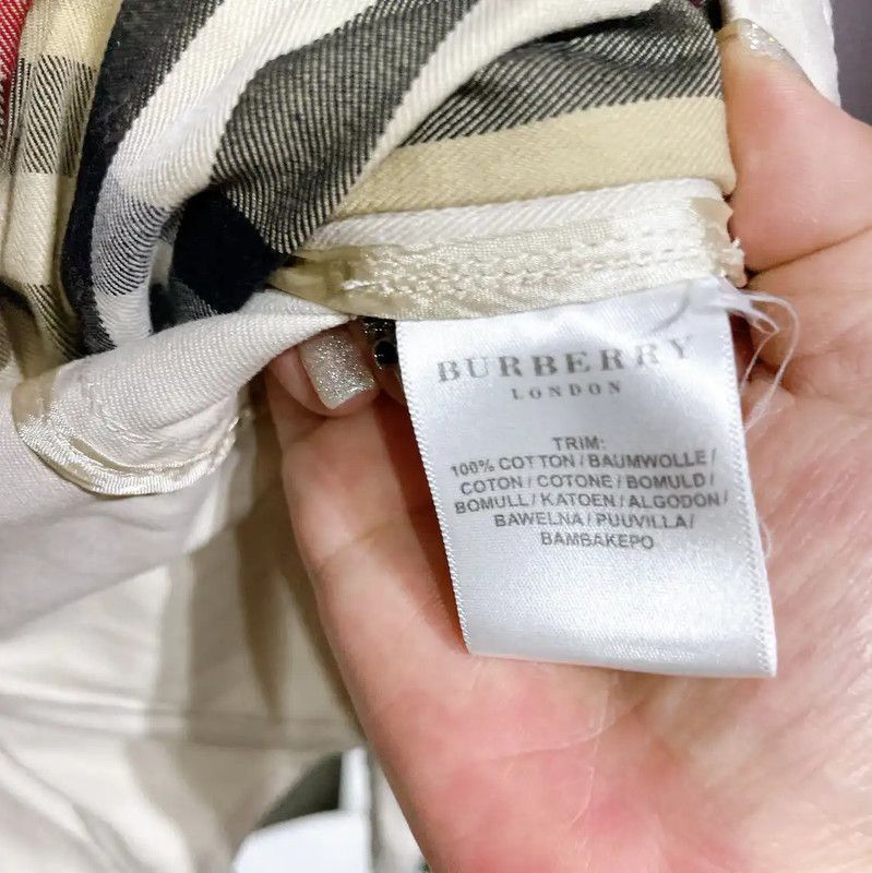 Burberry Burberry Women's Short Cotton Trench Coat Size M / US 6-8 / IT 42-44 - 8 Thumbnail