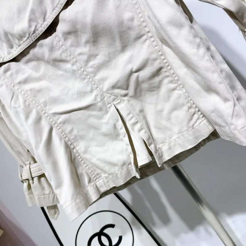 Burberry Burberry Women's Short Cotton Trench Coat Size M / US 6-8 / IT 42-44 - 5 Thumbnail