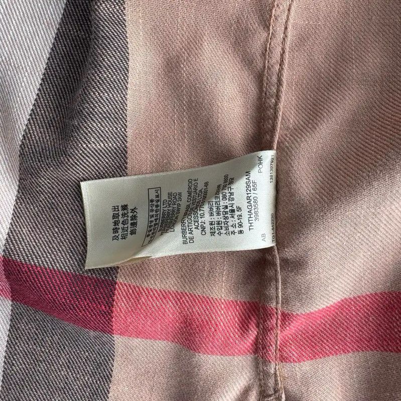 Burberry Burberry Women's Khaki Plaid Shirt Size M / US 6-8 / IT 42-44 - 5 Thumbnail