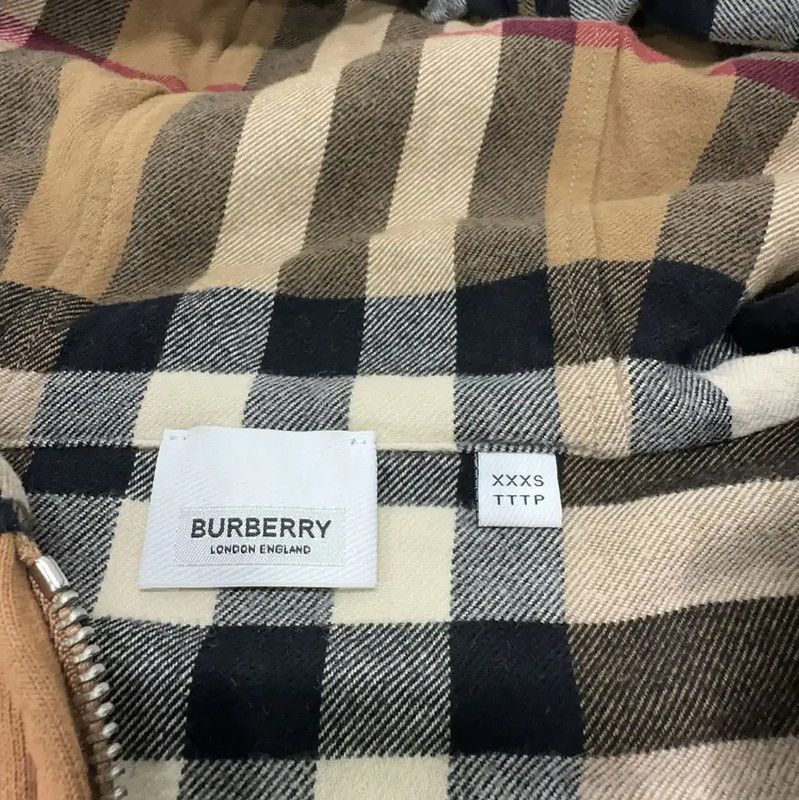 Burberry Burberry Lightweight Brown Cotton Women's Jacket Size XXS / US 00 / IT 34 - 4 Thumbnail