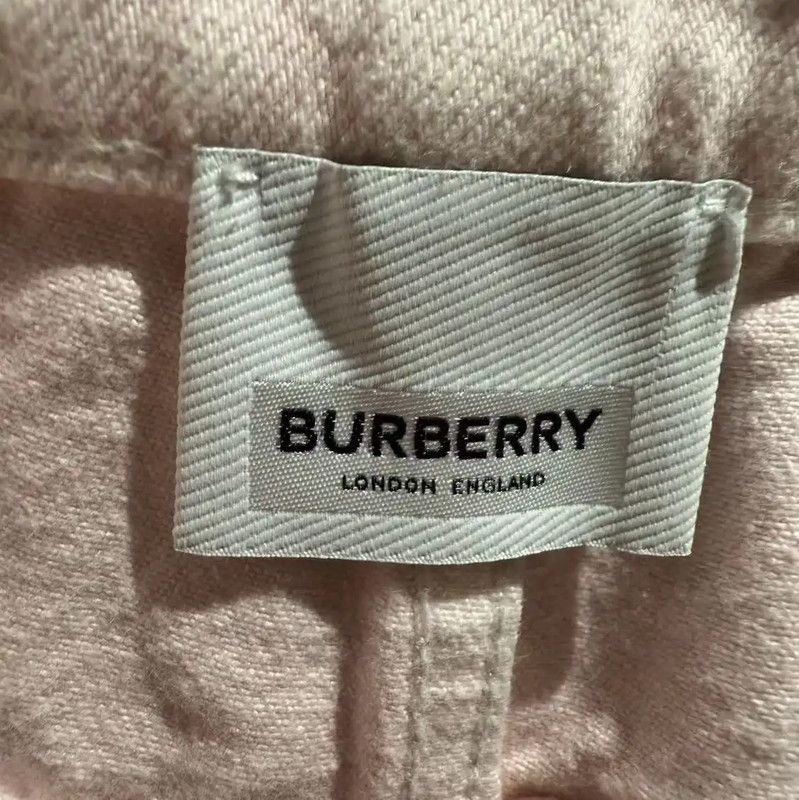 Burberry Burberry Pink Cotton Women's Jeans Size 28" / US 6 / IT 42 - 3 Thumbnail