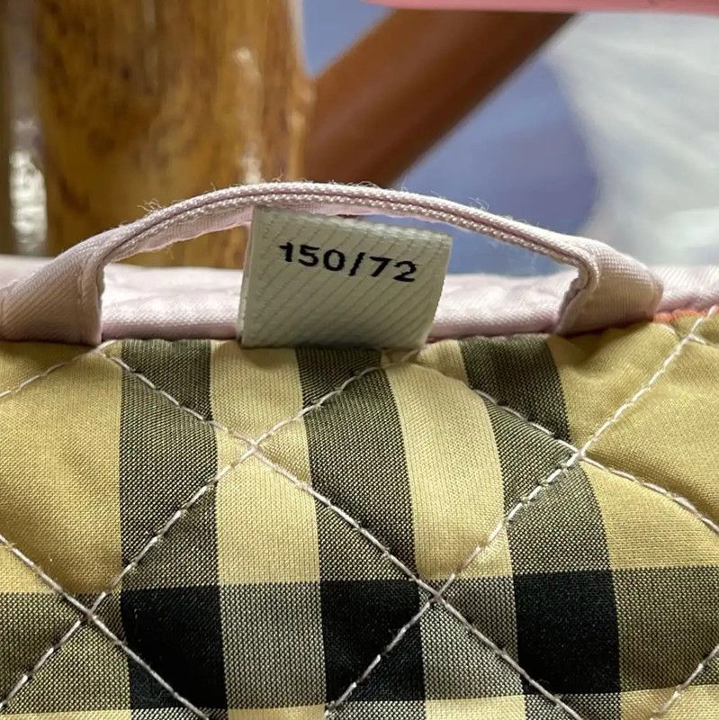 Burberry Pink Quilted Cotton Jacket for Women
