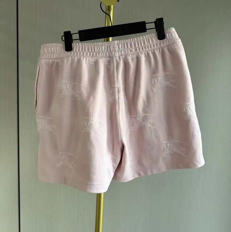 Burberry Burberry Pink Cotton Women's Shorts Size L Size 24" / US 00 / IT 34 - 2 Thumbnail