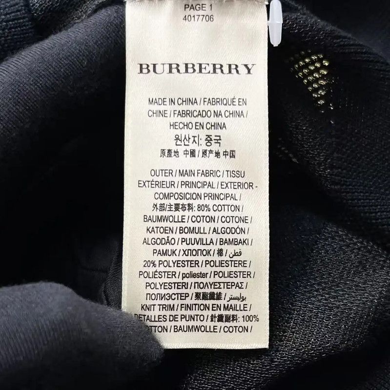 Burberry Burberry Black Cotton Cardigan for Women Size XS / US 0-2 / IT 36-38 - 3 Thumbnail