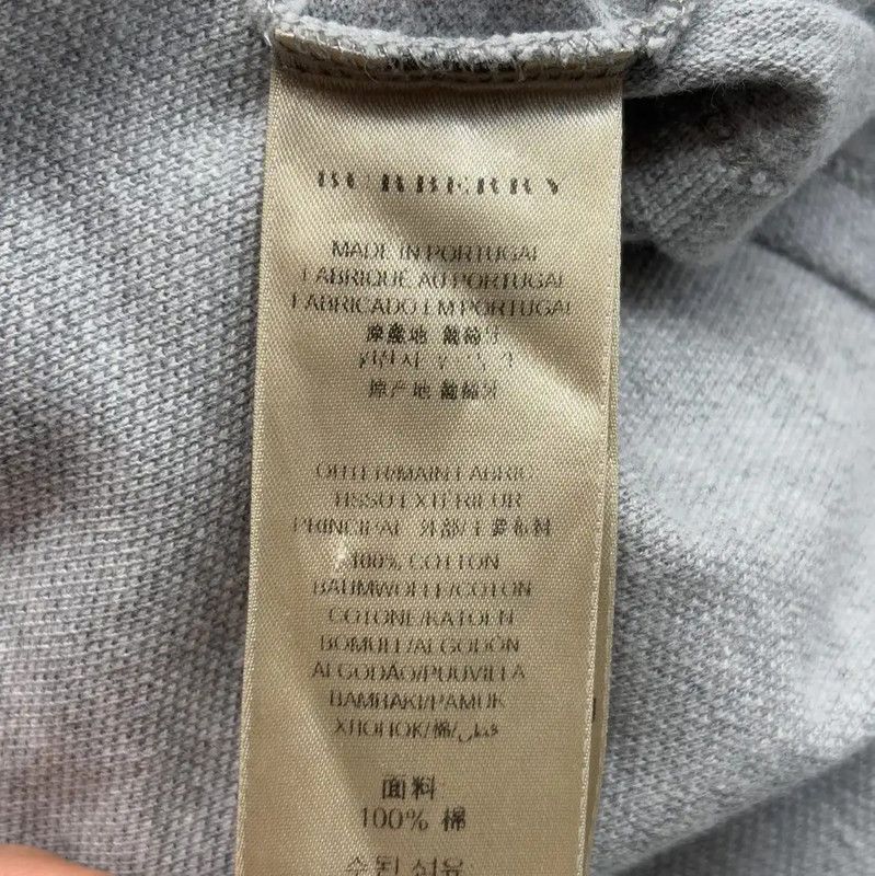 Burberry Burberry Gray Long Sleeve Sweatshirt for Women Size M / US 6-8 / IT 42-44 - 4 Thumbnail