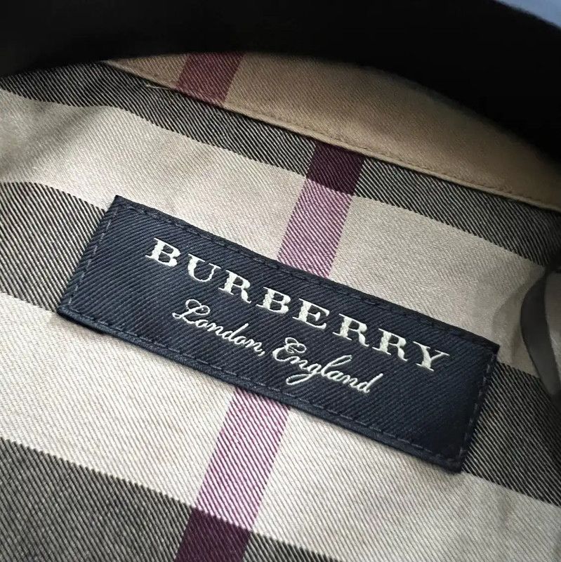 Burberry Burberry Summer Khaki Check Short Sleeve Shirt Size S / US 4 / IT 40 - 2 Thumbnail