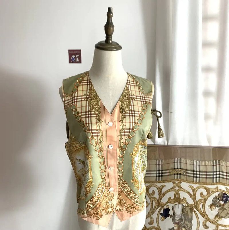 Burberry Burberry Women's Color Blocked Cardigan Size M / US 6-8 / IT 42-44 - 7 Thumbnail