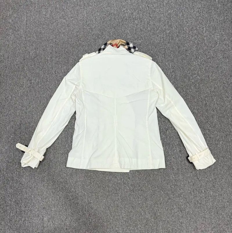 Burberry Burberry White Polyester Women's Jacket Size S / US 4 / IT 40 - 2 Thumbnail