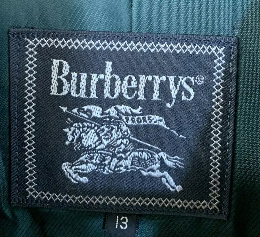 Burberry Burberry Green Wool Dress for Women Size L / US 10 / IT 46 - 4 Thumbnail