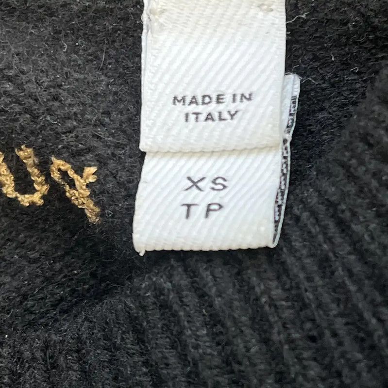 Burberry Burberry Black Knit Sweater with Deer Design Size XS / US 0-2 / IT 36-38 - 7 Thumbnail